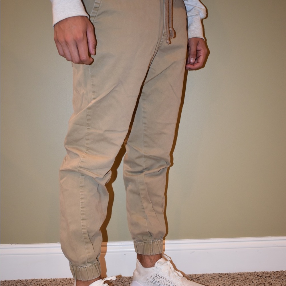 Khaki Joggers